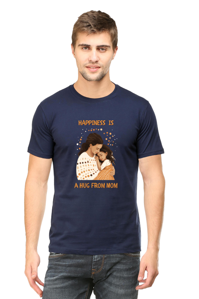 Happiness is a Hug from mom - Classic Unisex T-shirt