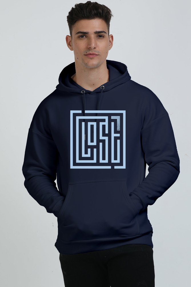 Winter wear : Unisex oversized Hooded Sweatshirt 400 GSM