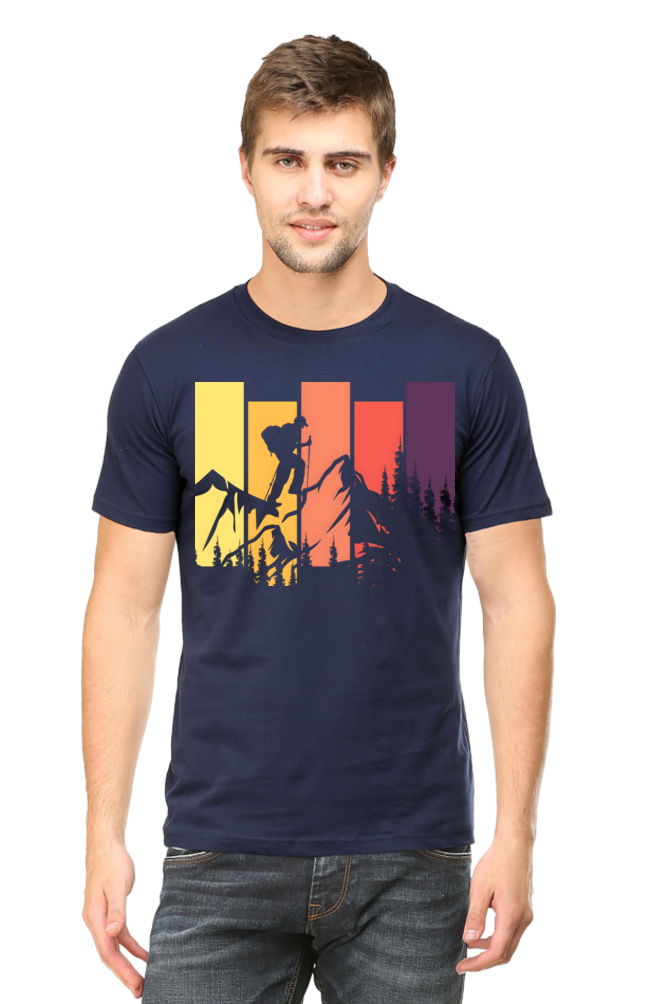 Hiking Graphic Classic Unisex T-shirt