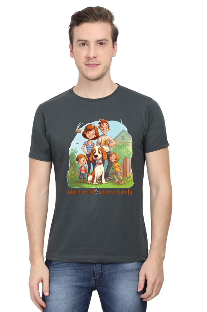 Awesome Pawsome Family - Classic Unisex T-shirt