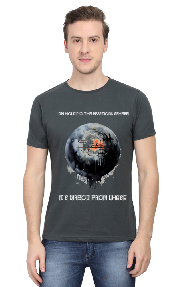 Holding the mystical sphere Classic Unisex Round neck T-shirt