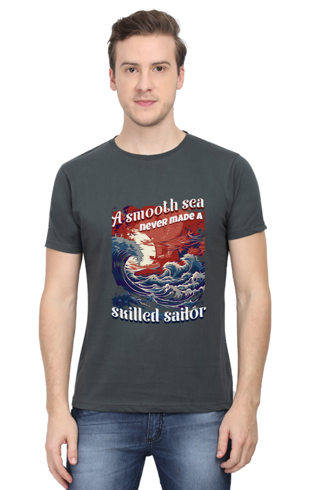 A smooth Sea never made a skilled sailor, Classic Unisex T-shirt