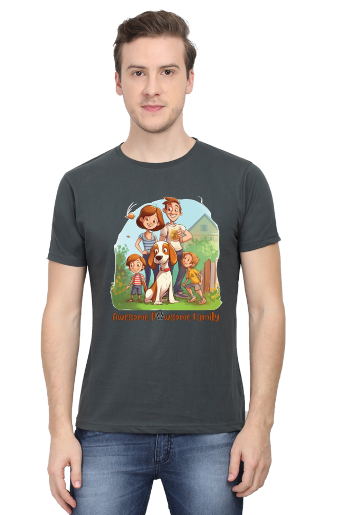 Awesome Pawsome Family - Classic Unisex T-shirt