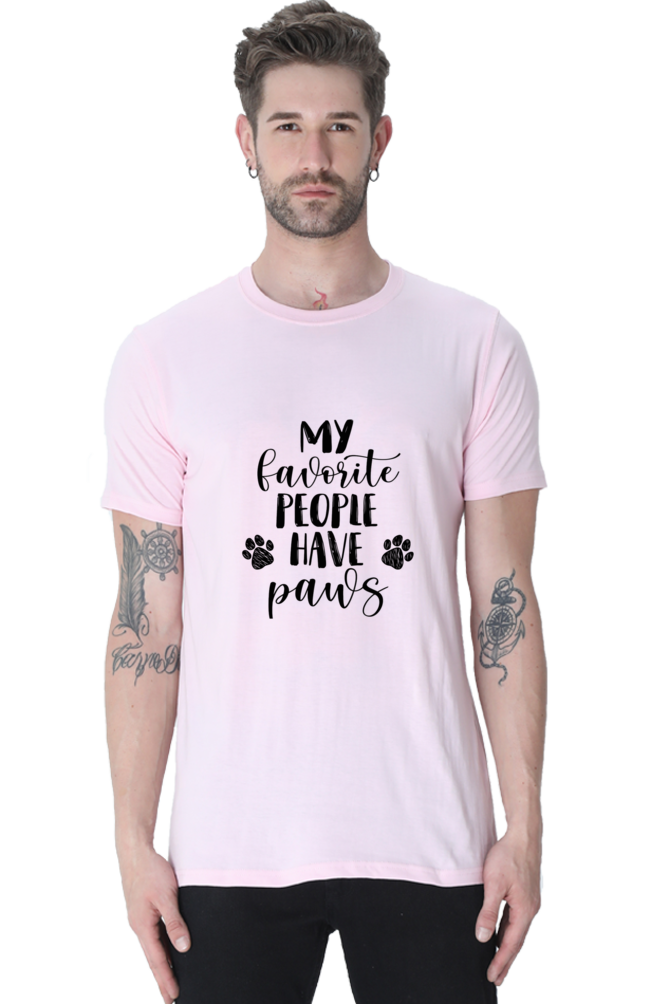 My Favorite ppl have paws - Classic Unisex T-shirt