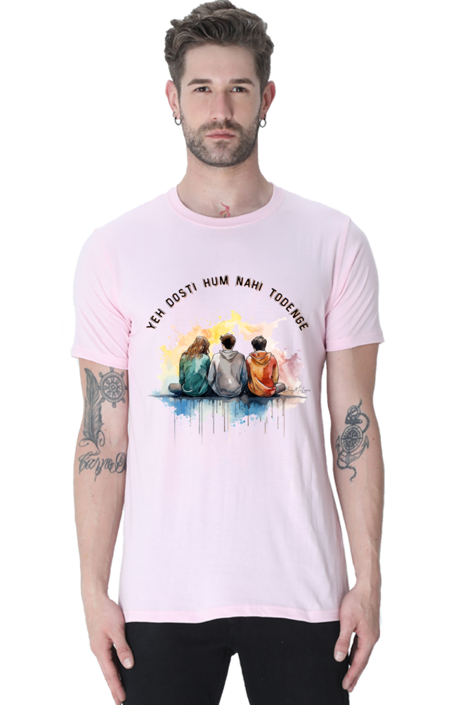 Yeh Dosti Hum Nahi Todenge - Classic Unisex T-shirt