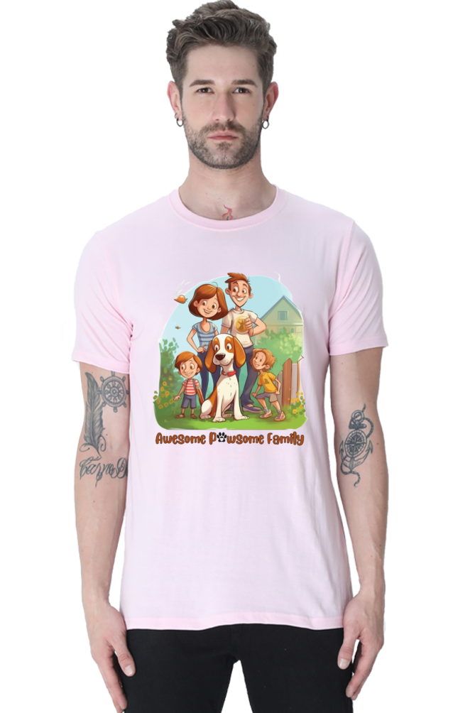 Awesome Pawsome Family - Classic Unisex T-shirt