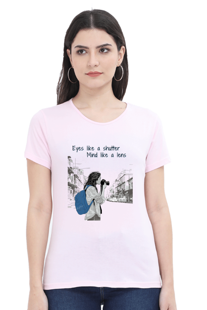 Eyes like a shutter - Womens T-Shirt