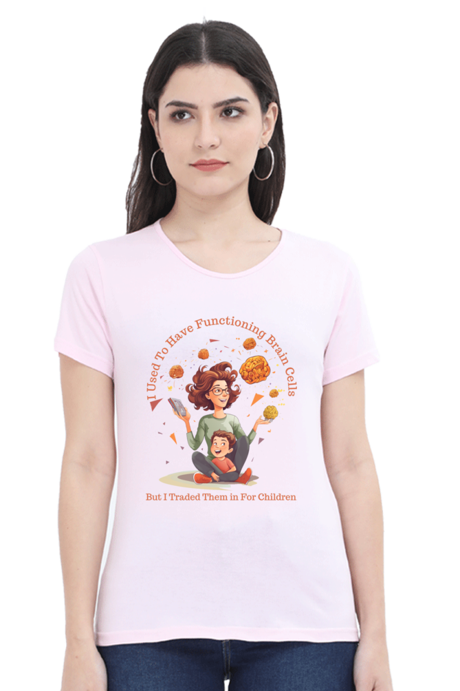 Traded Brain for Children - Womens T-Shirt