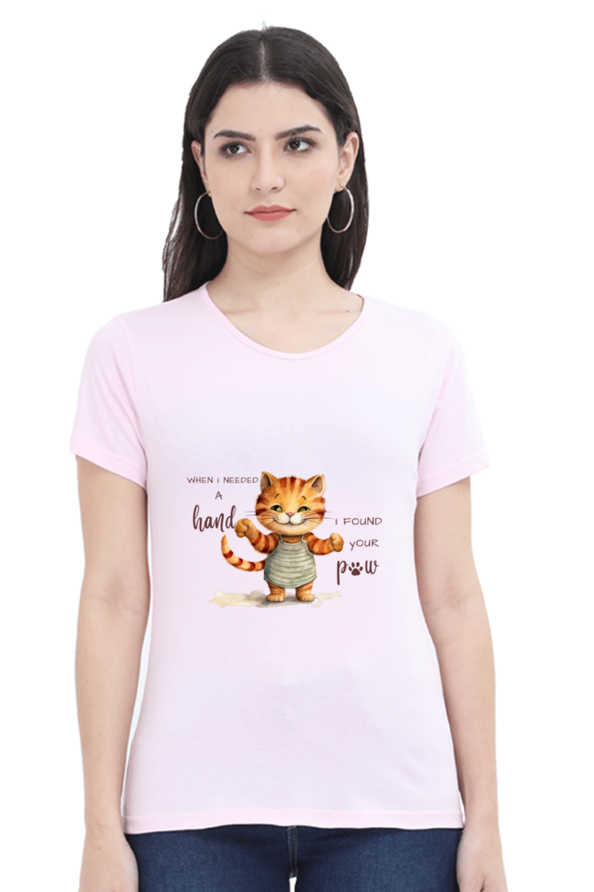 When I needed a hand - Womens T-Shirt