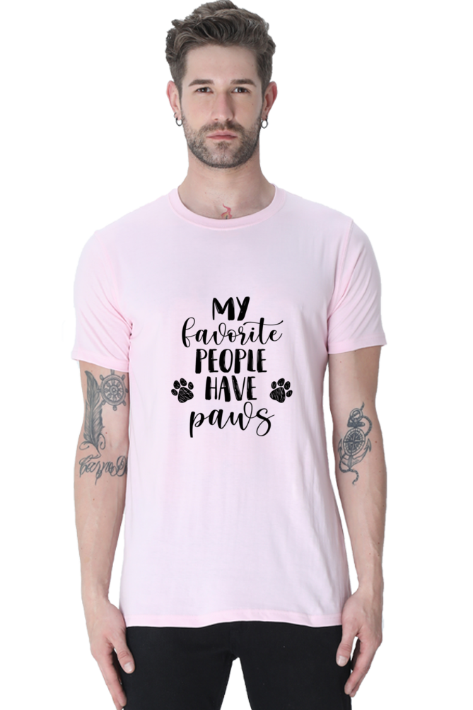 My Favorite ppl have paws - Classic Unisex T-shirt