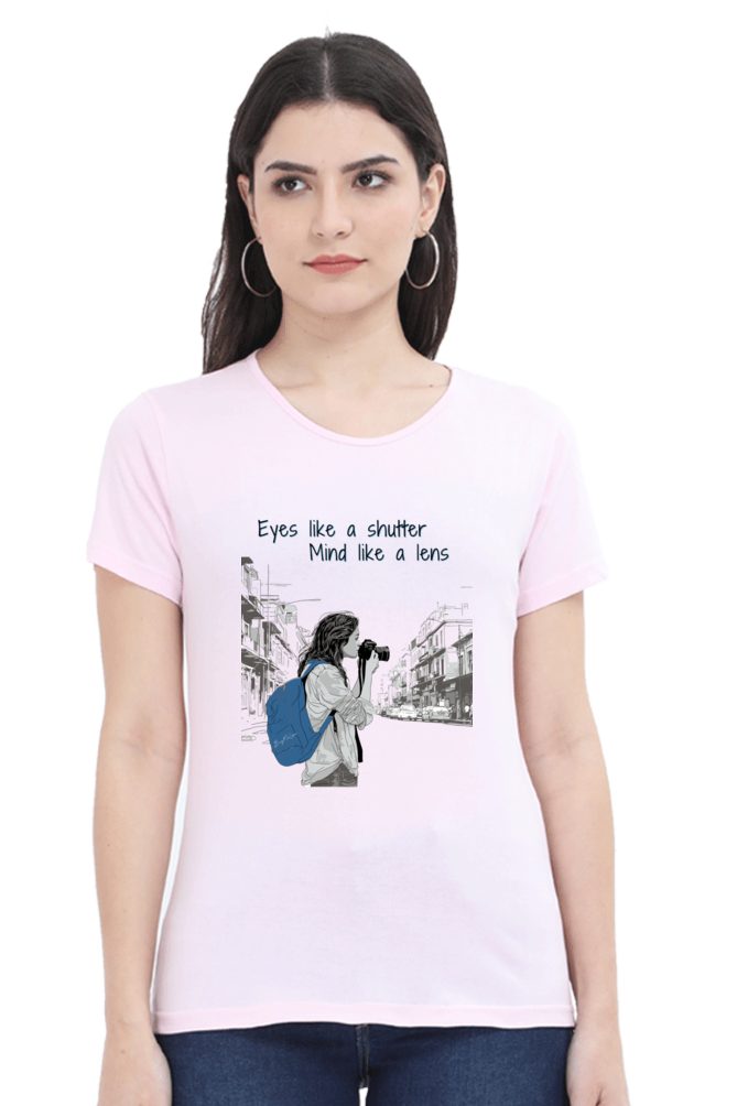 Eyes like a shutter - Womens T-Shirt