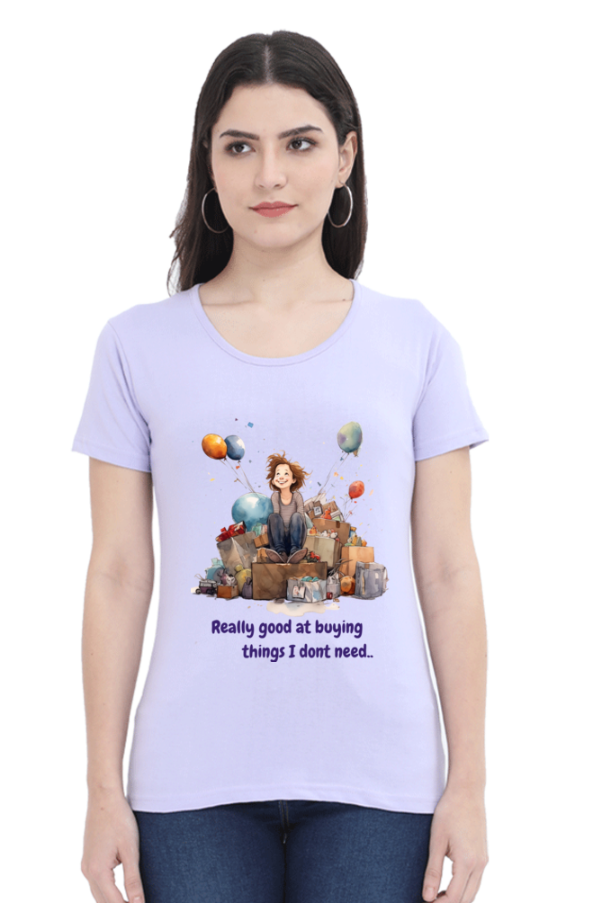 Really Good at Buying things Womens T-Shirt