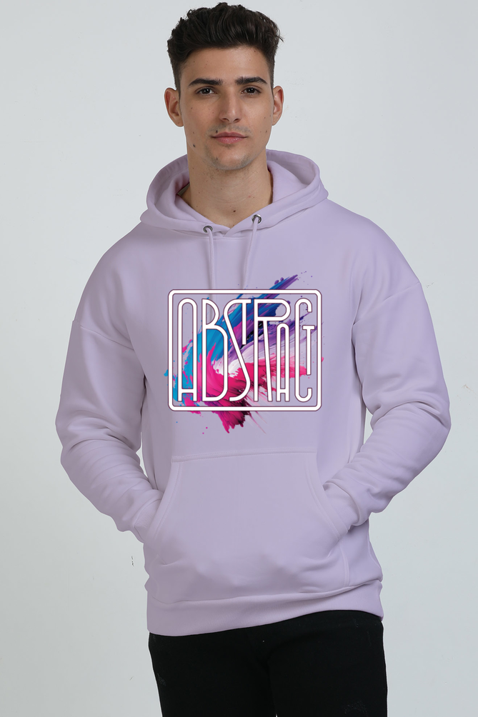 Winter wear : Abstract, Unisex oversized Hooded Sweatshirt 400 GSM