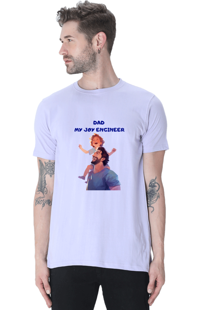 Dad my joy engineer - Unisex T - shirt