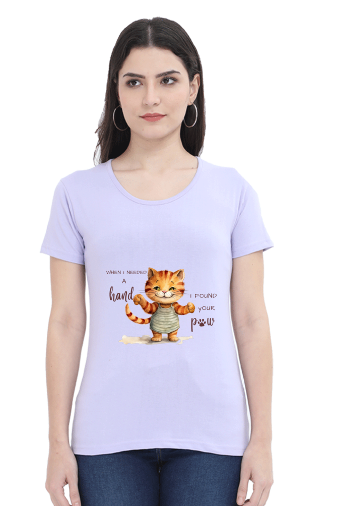 When I needed a hand - Womens T-Shirt
