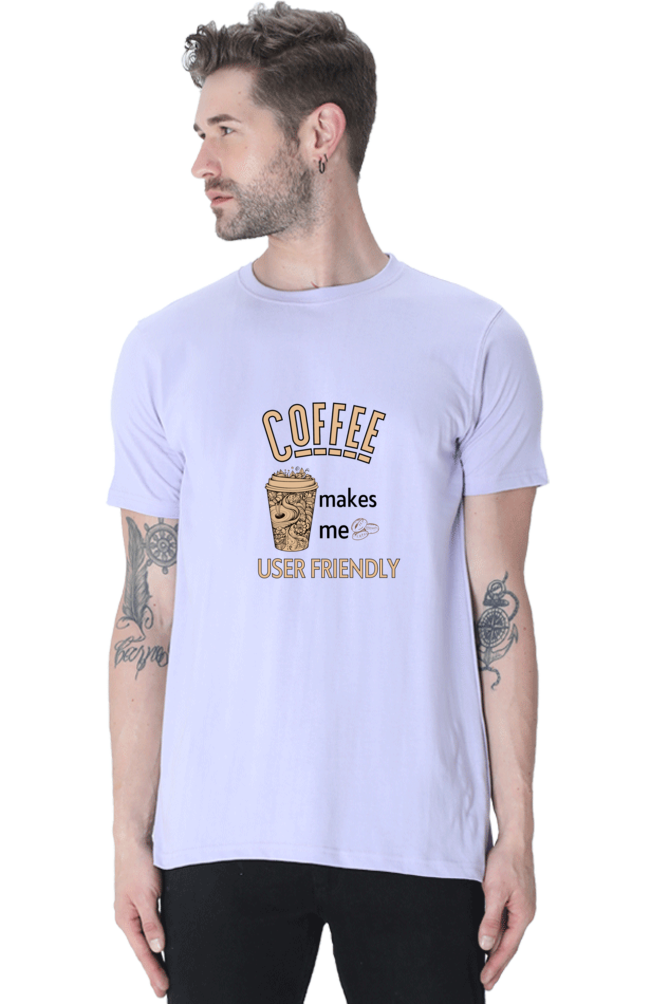 Coffee Makes me User Friendly - Classic Unisex T-shirt