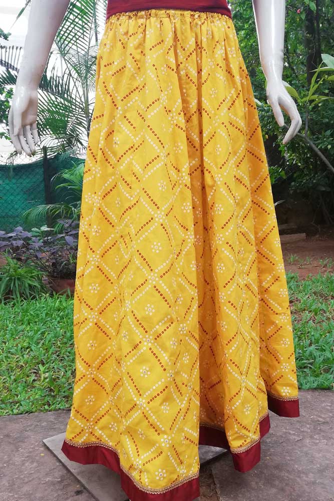 Stunning Kalidaar Cotton long skirt