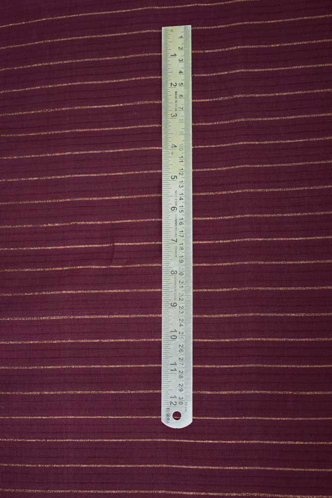 Mangalgiri cotton fabric with  Woven Zari