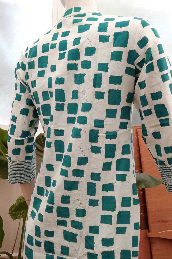 Elegant cotton Block Printed  Long Kurta