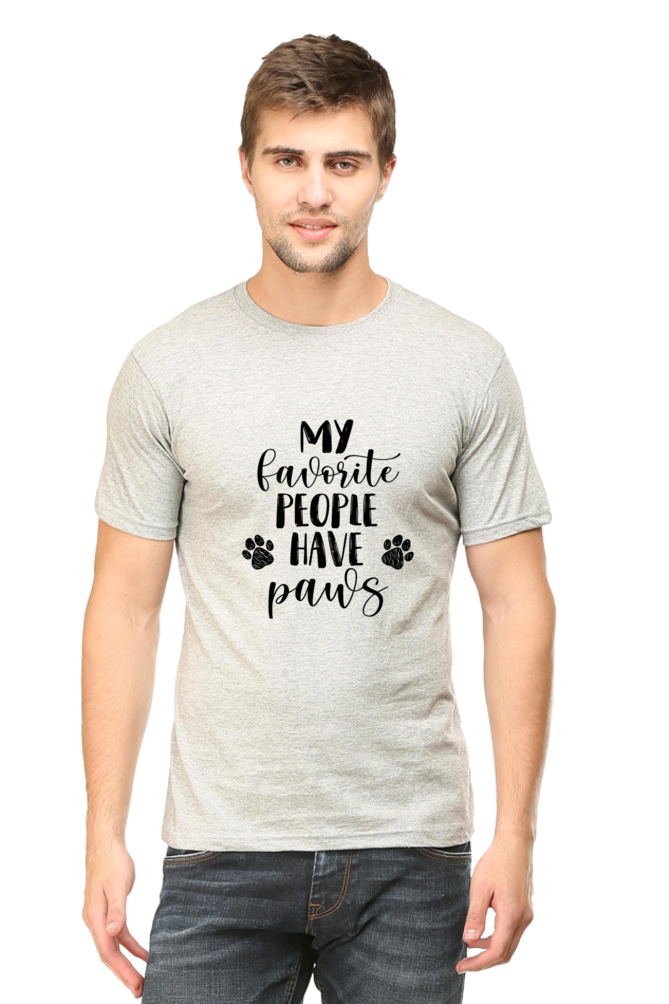 My Favorite ppl have paws - Classic Unisex T-shirt