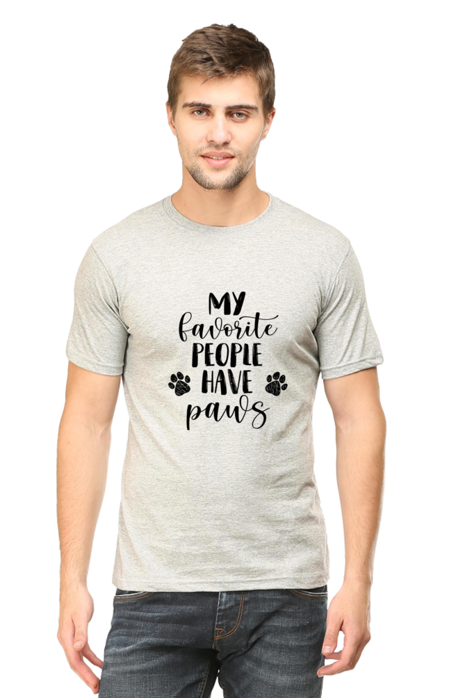 My Favorite ppl have paws - Classic Unisex T-shirt