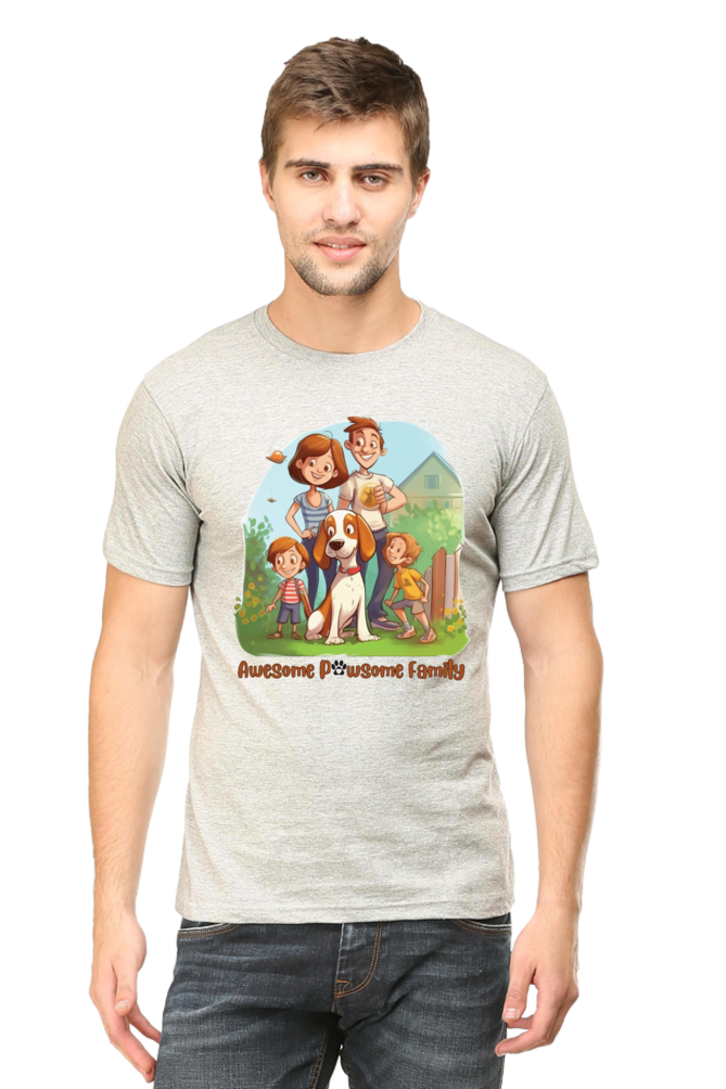 Awesome Pawsome Family - Classic Unisex T-shirt
