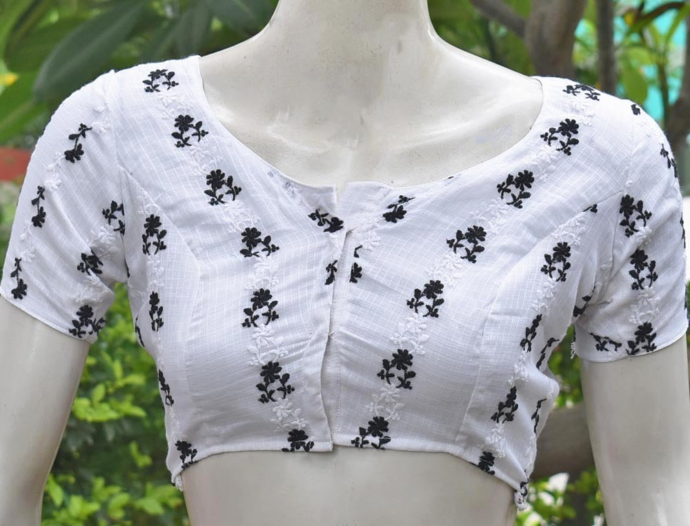 Beautiful Embroidered Kota Blouse - Size 36