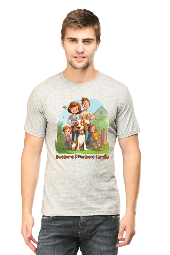 Awesome Pawsome Family - Classic Unisex T-shirt