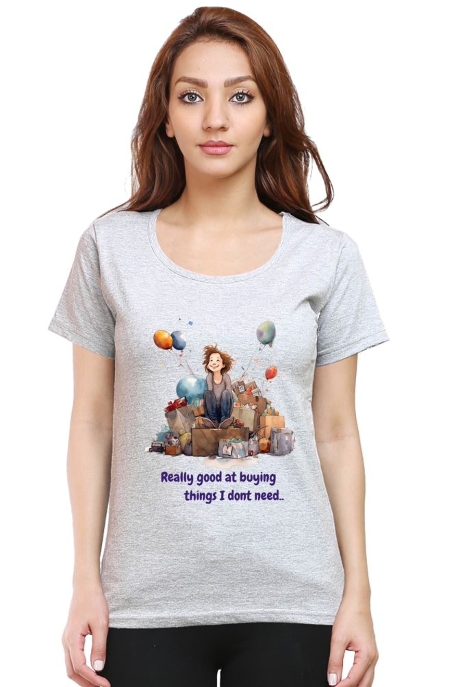 Really Good at Buying things Womens T-Shirt