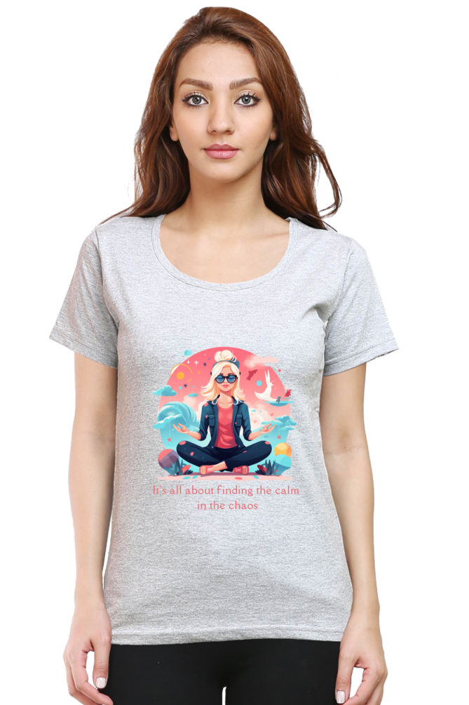 Find the Calm - Womens T-Shirt