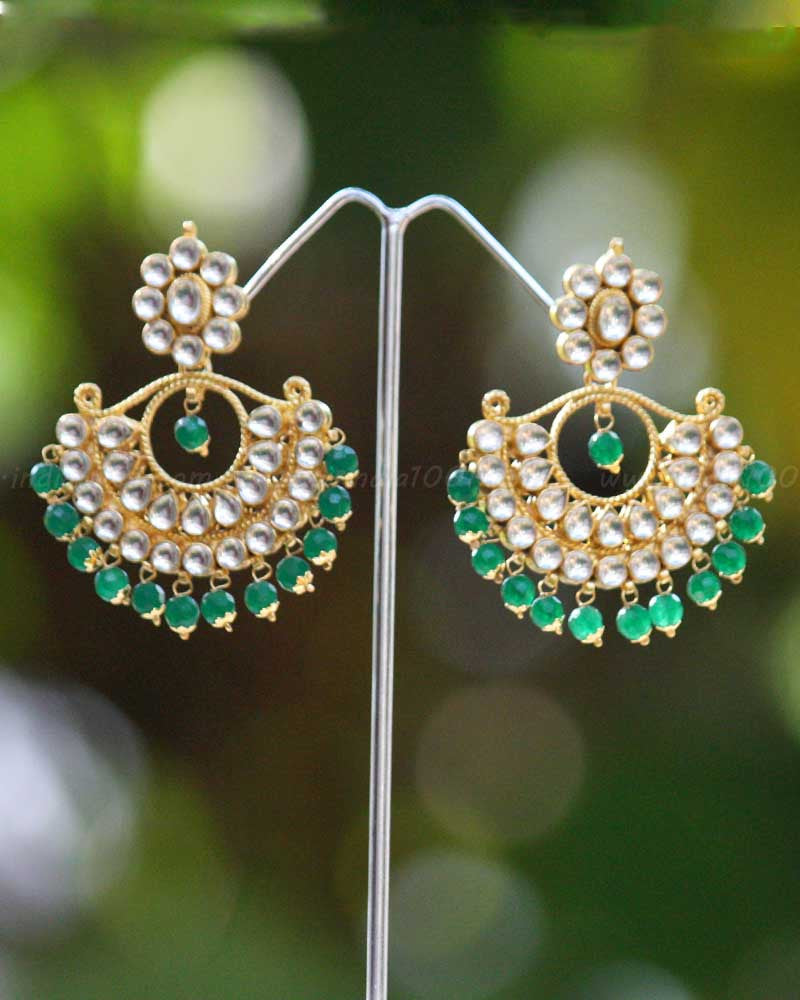 Stunning Kundan Earrings