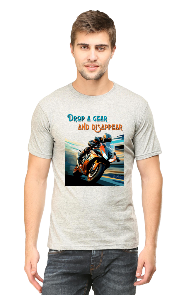 Drop a Gear & Disappear- Classic Unisex T-shirt