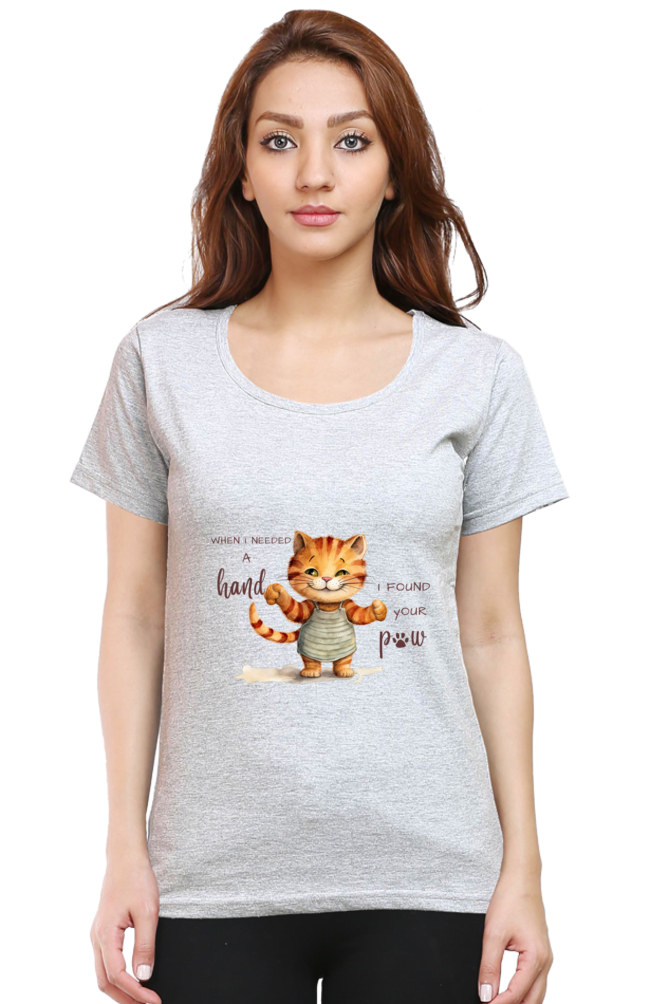 When I needed a hand - Womens T-Shirt