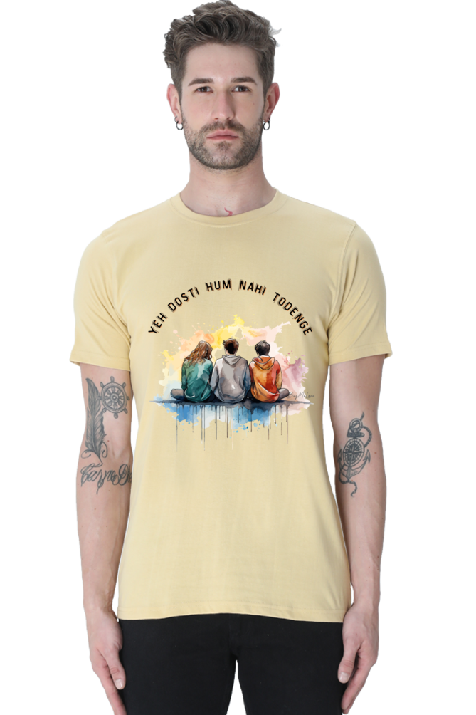 Yeh Dosti Hum Nahi Todenge - Classic Unisex T-shirt