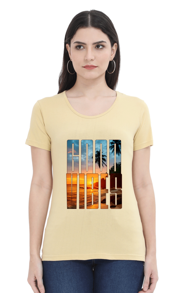 Good Vibes Womens T-Shirt