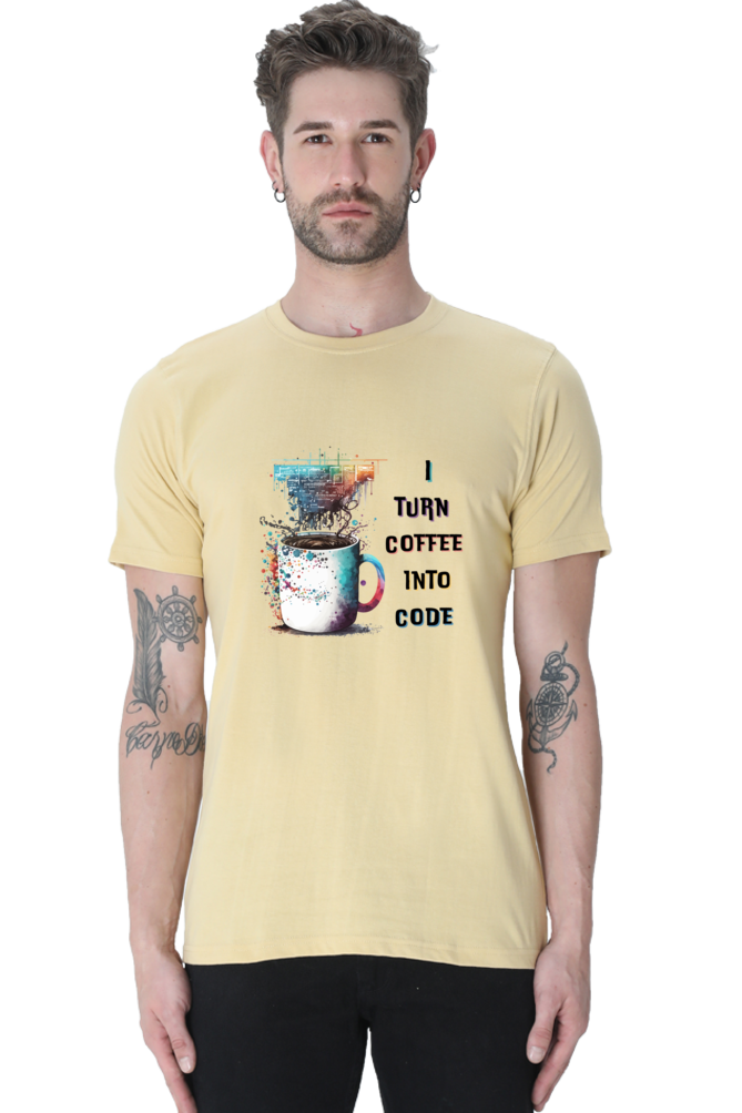 I turn coffee into code - Classic Unisex T-shirt