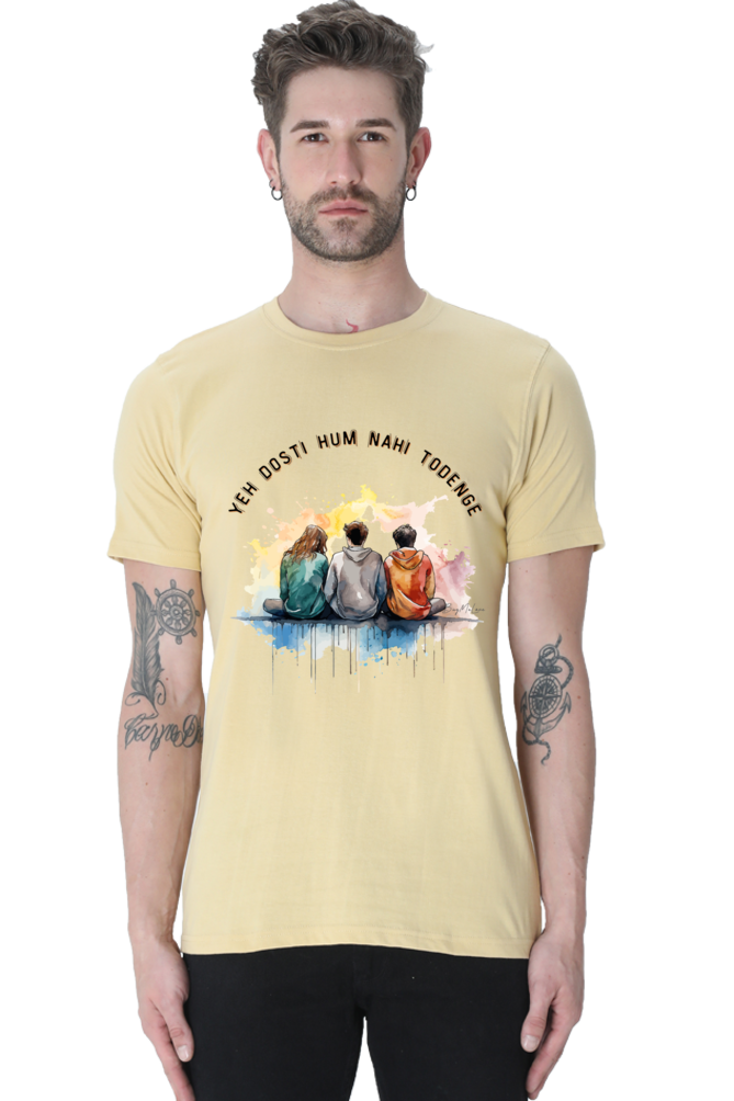 Yeh Dosti Hum Nahi Todenge - Classic Unisex T-shirt