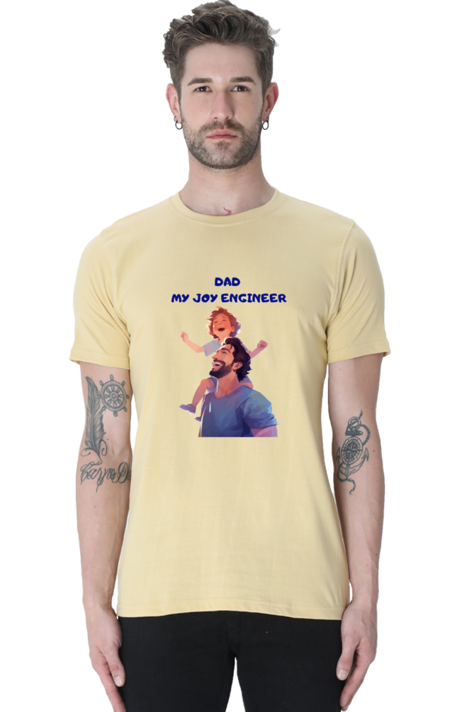 Dad my joy engineer - Unisex T - shirt