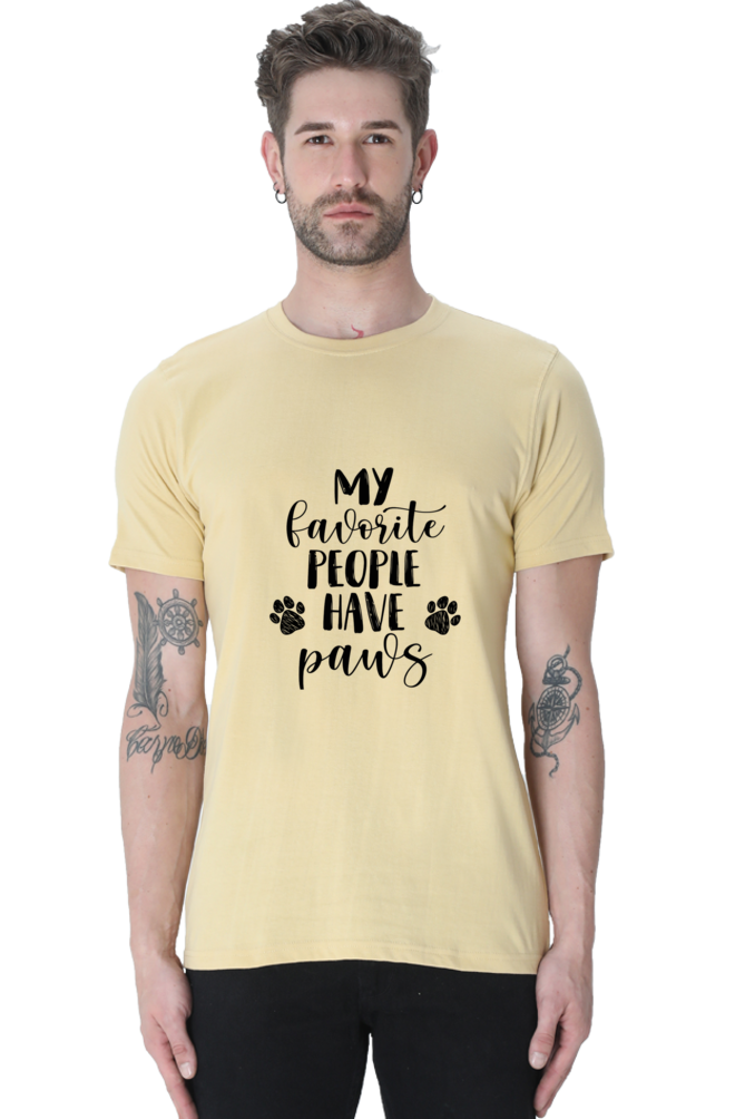 My Favorite ppl have paws - Classic Unisex T-shirt