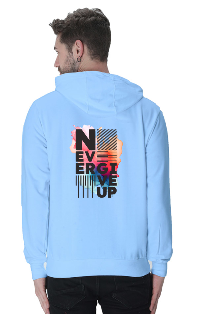 Never Give up - Unisex Hooded SweatShirt