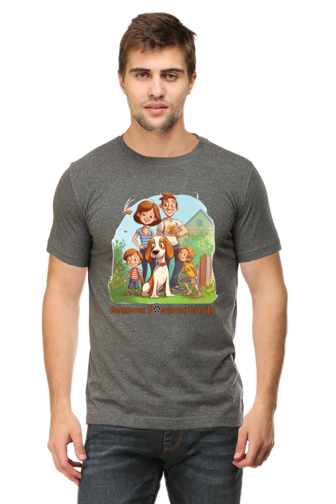 Awesome Pawsome Family - Classic Unisex T-shirt