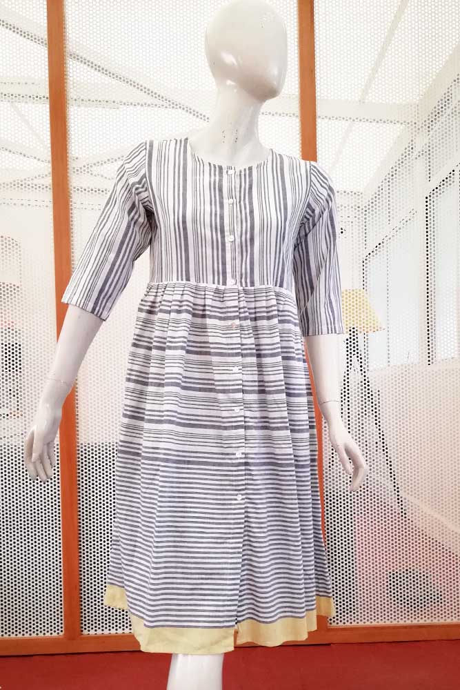 Elegant Woven Cotton dress
