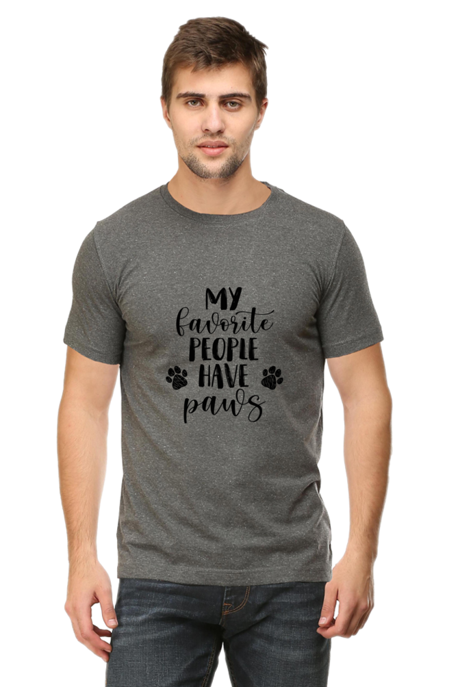 My Favorite ppl have paws - Classic Unisex T-shirt