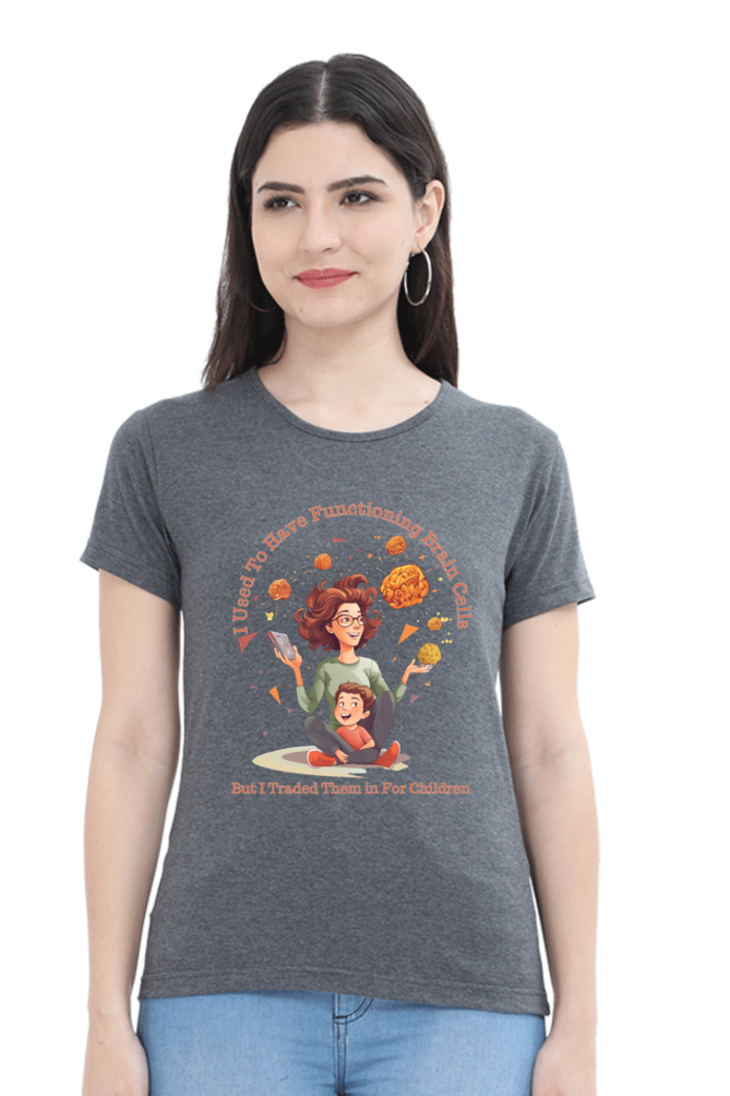 Traded Brain for Children - Womens T-Shirt
