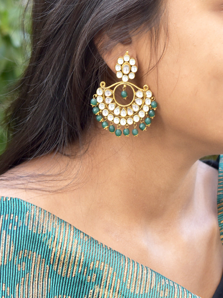 Stunning Kundan Earrings