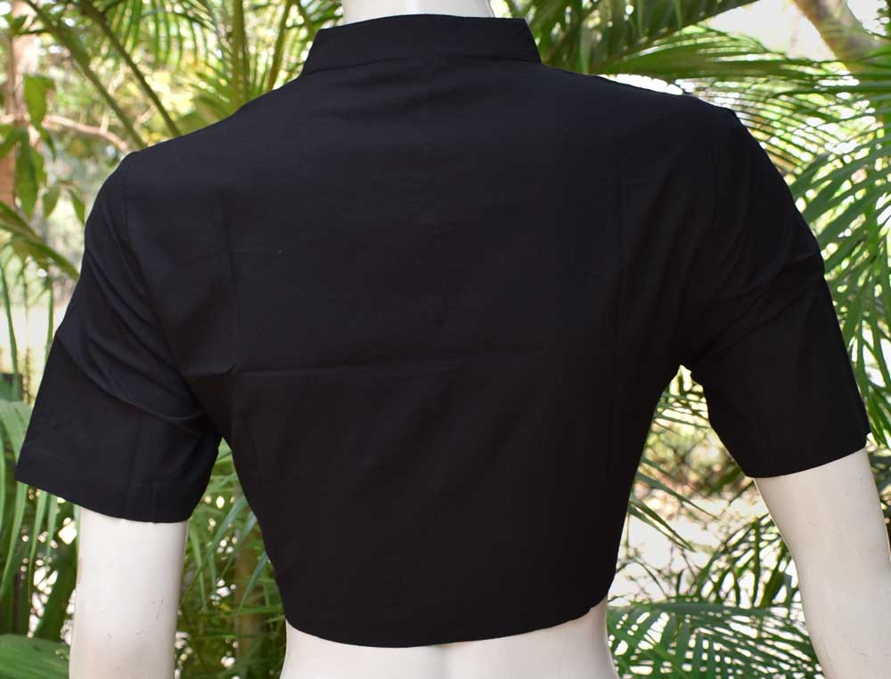 Cotton Blouse with Collar -  Size  - 36, 38