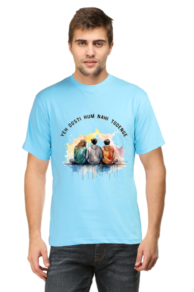 Yeh Dosti Hum Nahi Todenge - Classic Unisex T-shirt