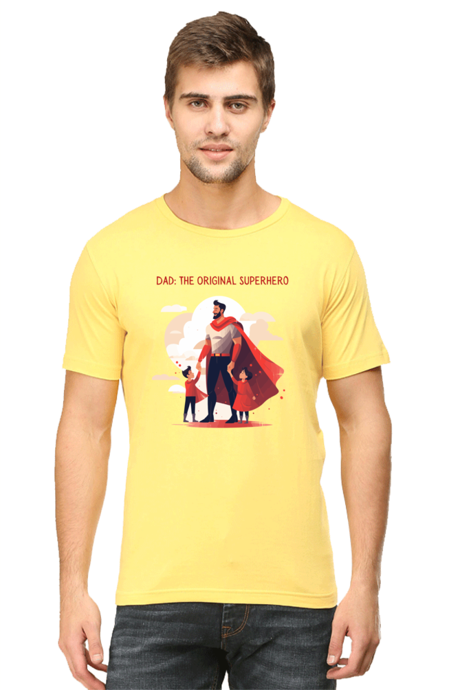 Dad : The Original Superhero - Classic Unisex T-shirt