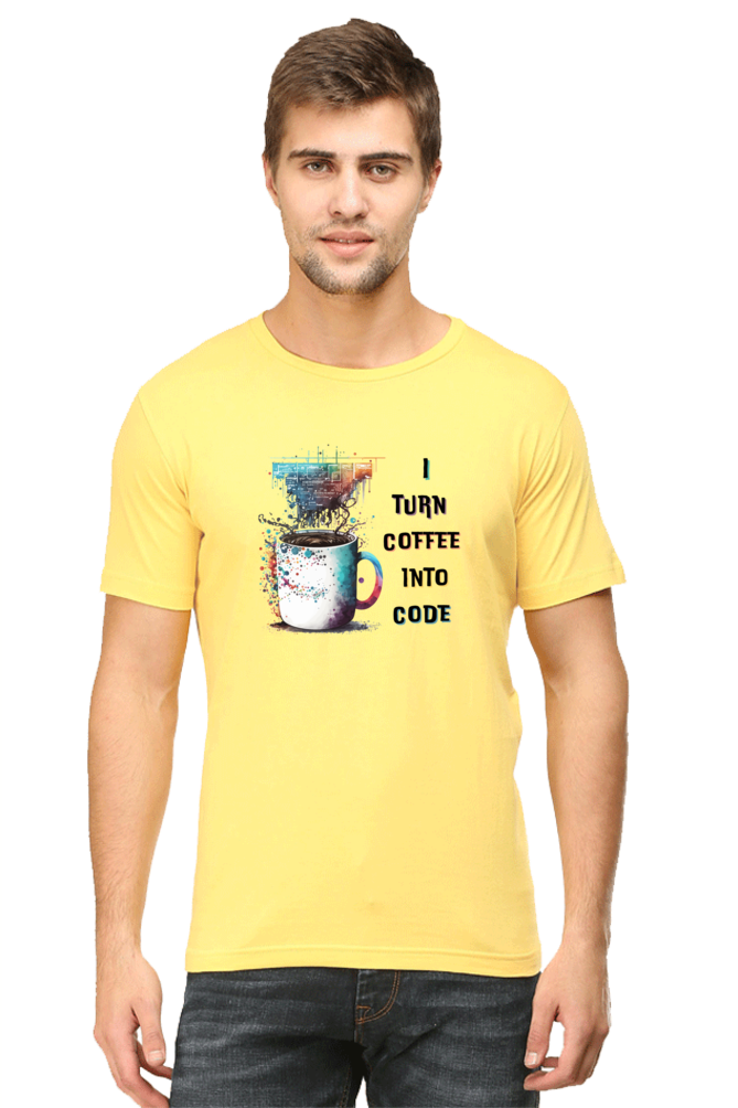 I turn coffee into code - Classic Unisex T-shirt