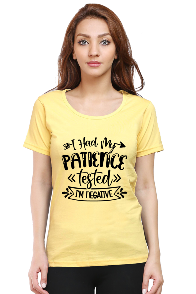 Tested Negative - Womens T-Shirt